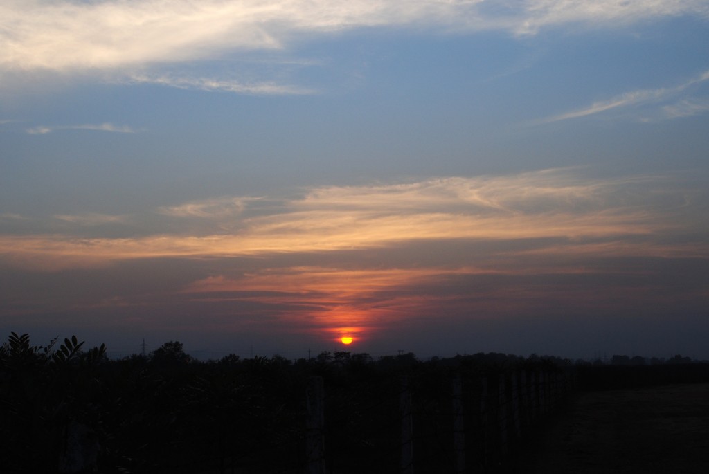 A sunset